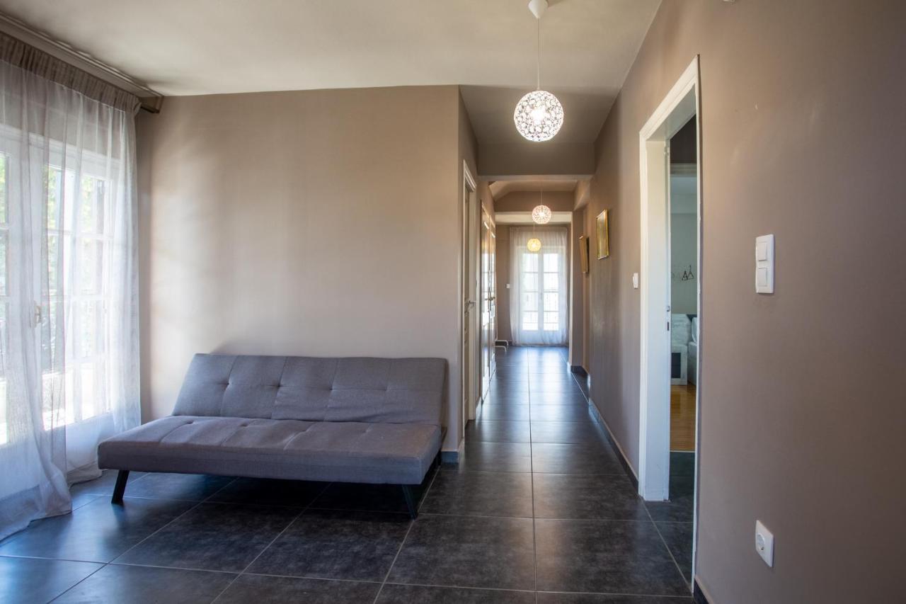 Τraditional Fully Detached Villa On A Luxurious Hillock Of Thessaloniki With Its Own Garden Also For Family & Wedding Gatherings For 10 To 25 People Only 15 Minutes From Airport Экстерьер фото